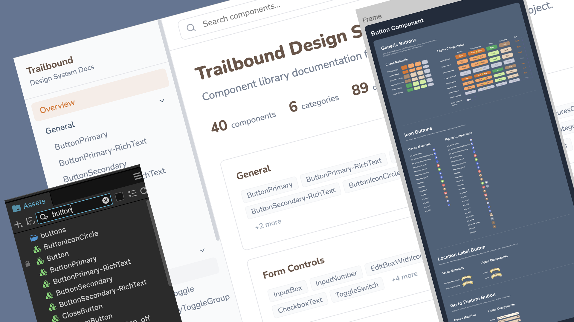 Trailbound Design System component library