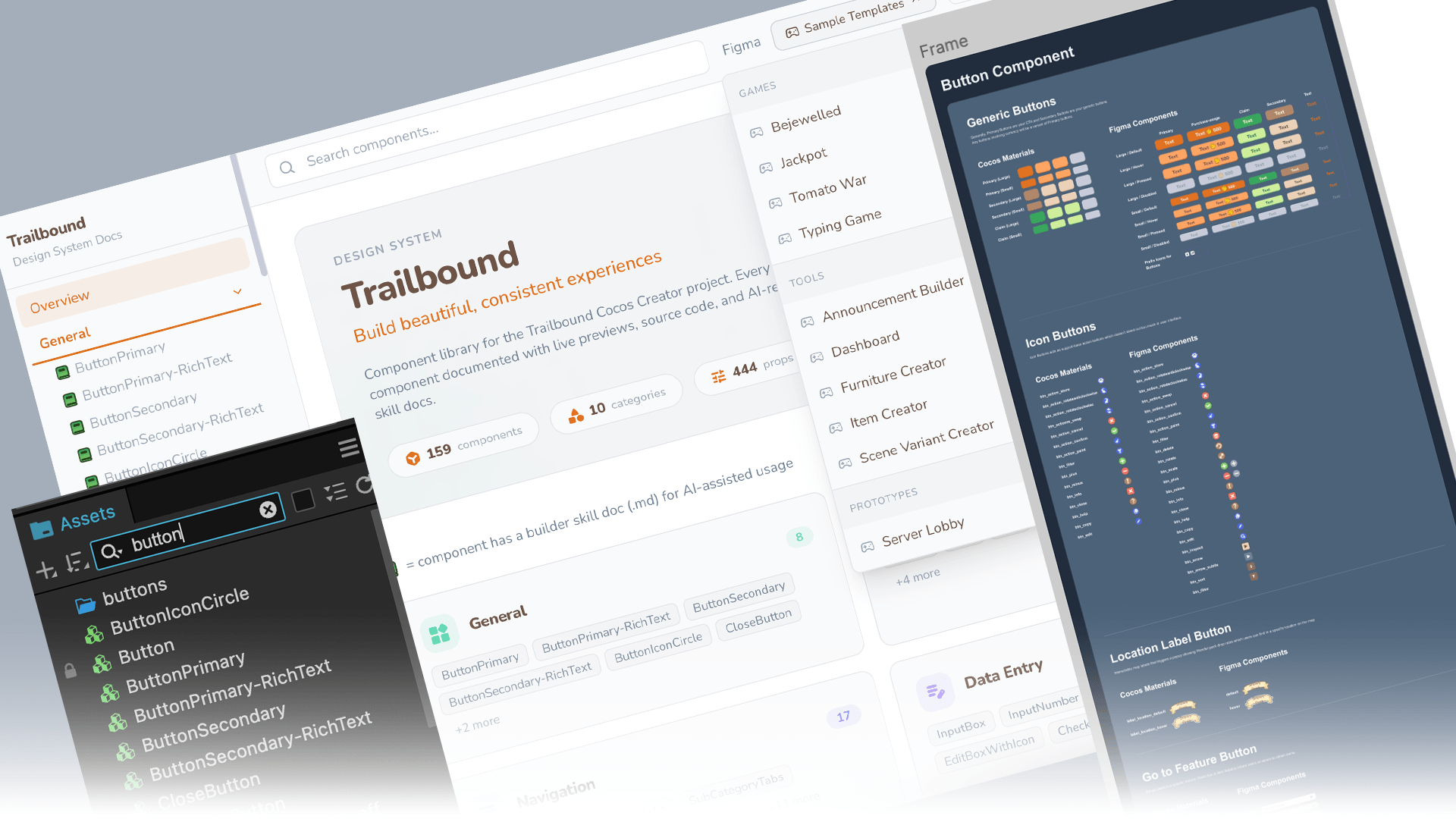 Trailbound Design System component library